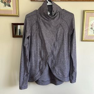Lululemon Wrap snap french collard jacket